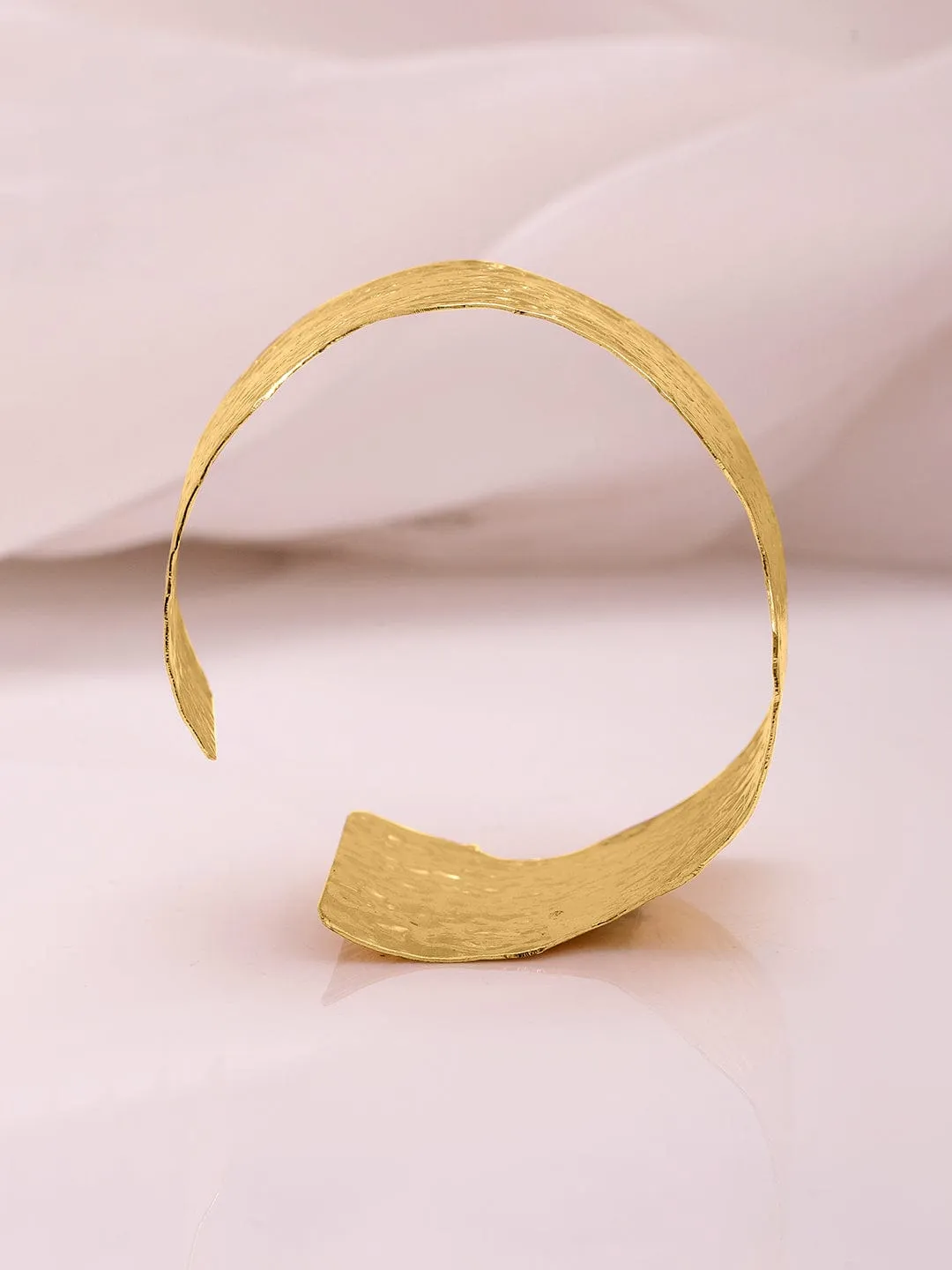 22KT Gold Plated  Brass Cuff Bracelet