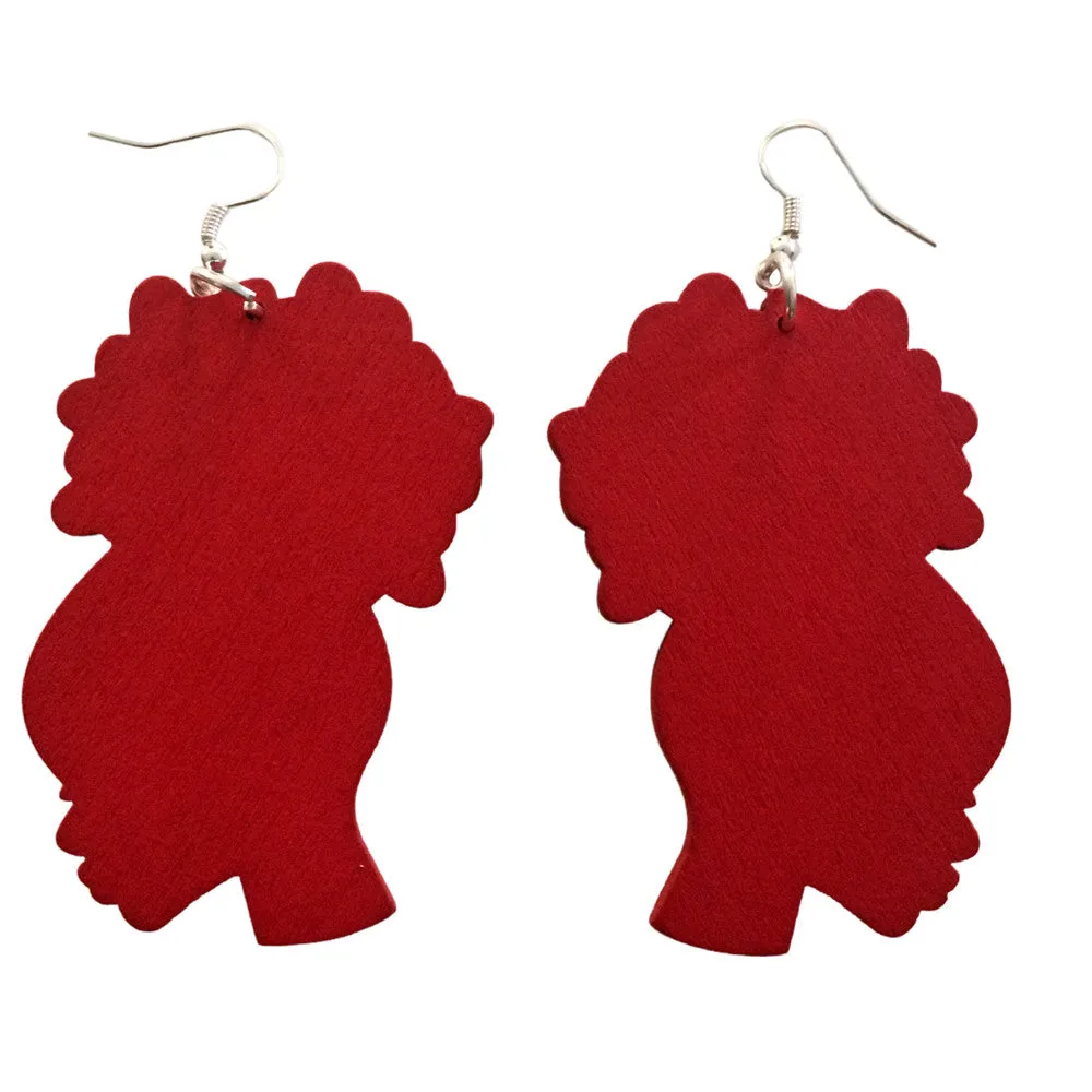 Afro Puff Earrings (6 colors) | Natural hair earrings | Afrocentric earrings | jewelry | accessories