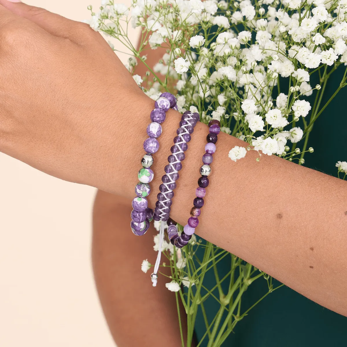 Amethyst | .925 Sterling Silver | Vitality Bracelet