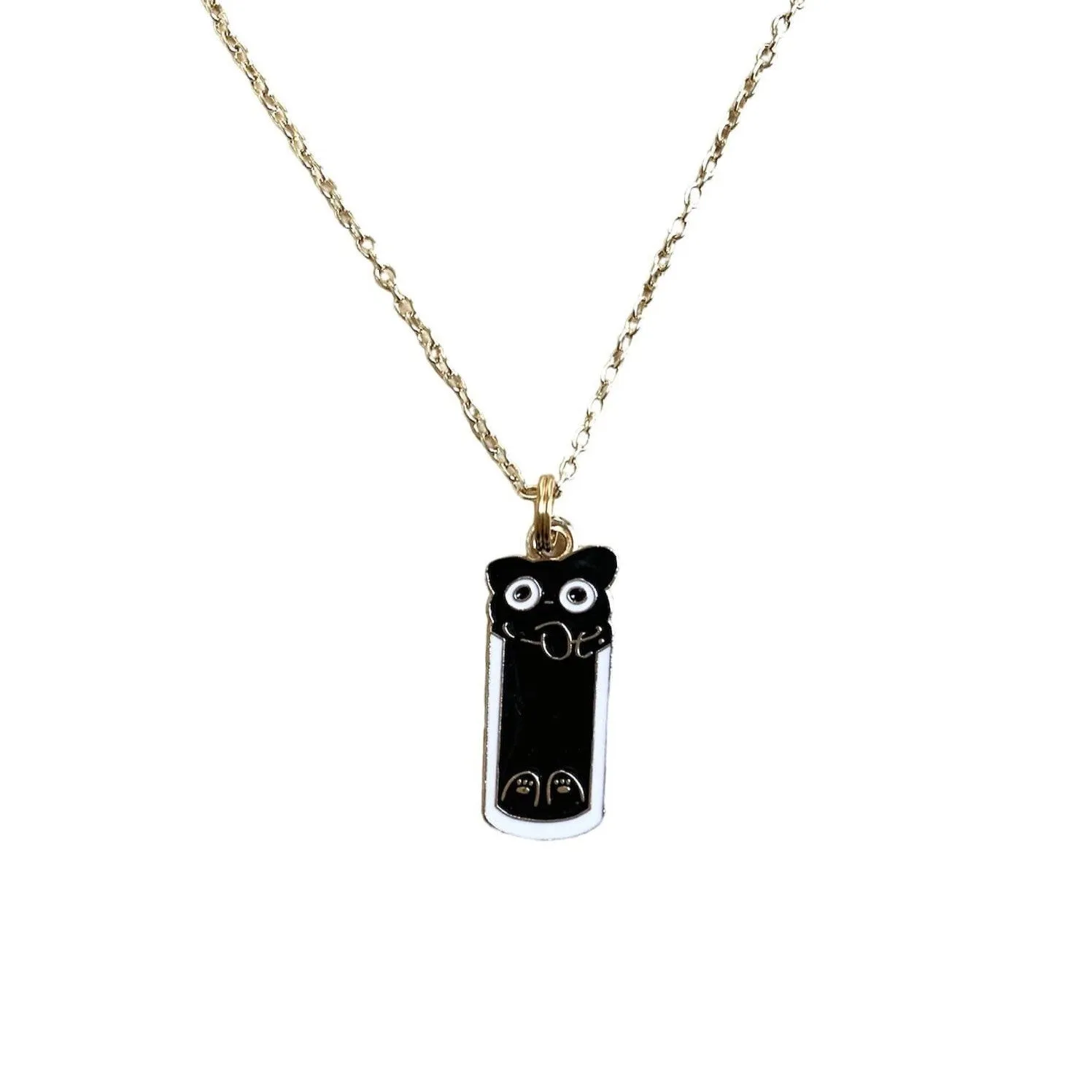 Animal Guide Necklaces - Black Cat Mischief