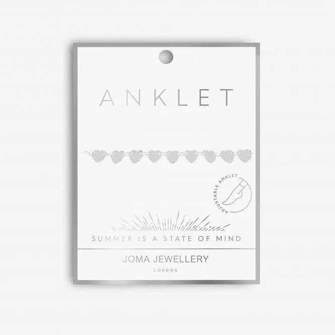 Anklet Heart Chain 5113