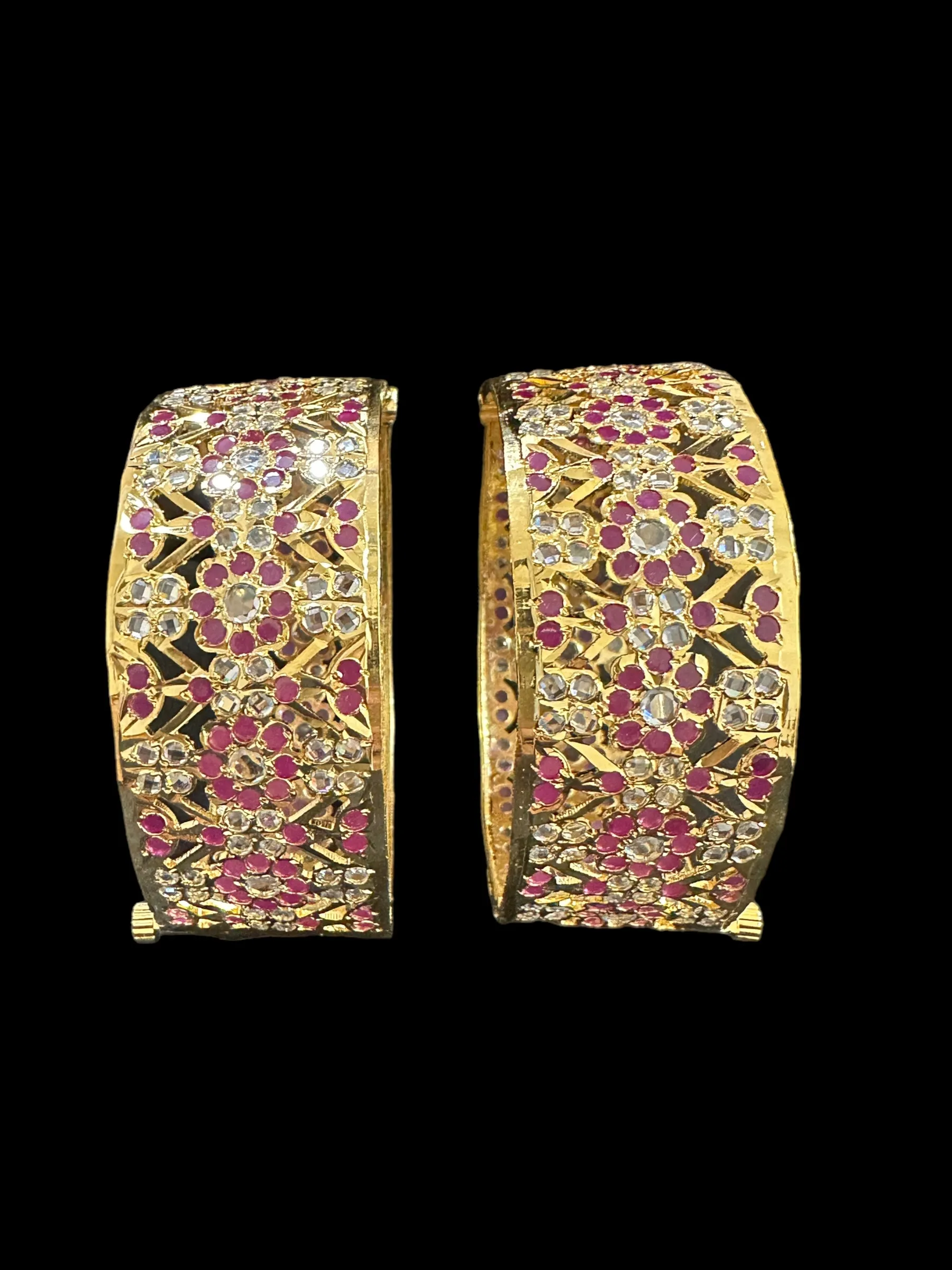 B160 Gold plated hyderabadi bangles ( READY TO SHIP )