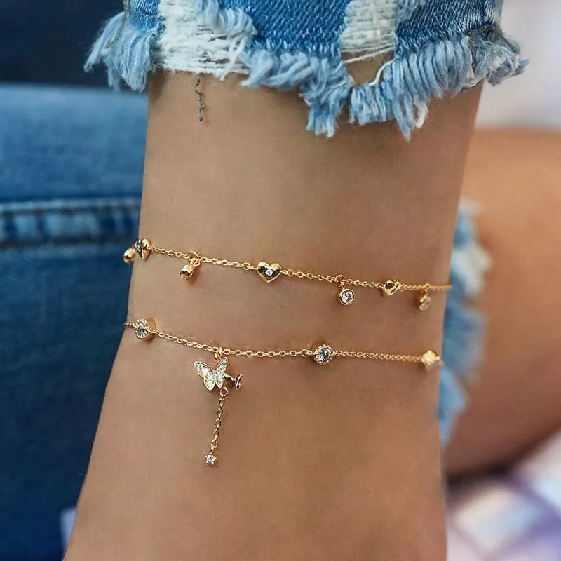 Bohemia Chain Anklets for Women