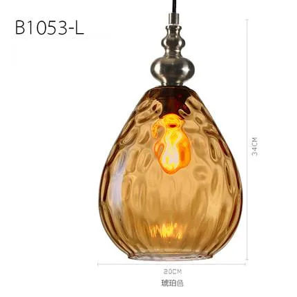 bohemian glass pendants