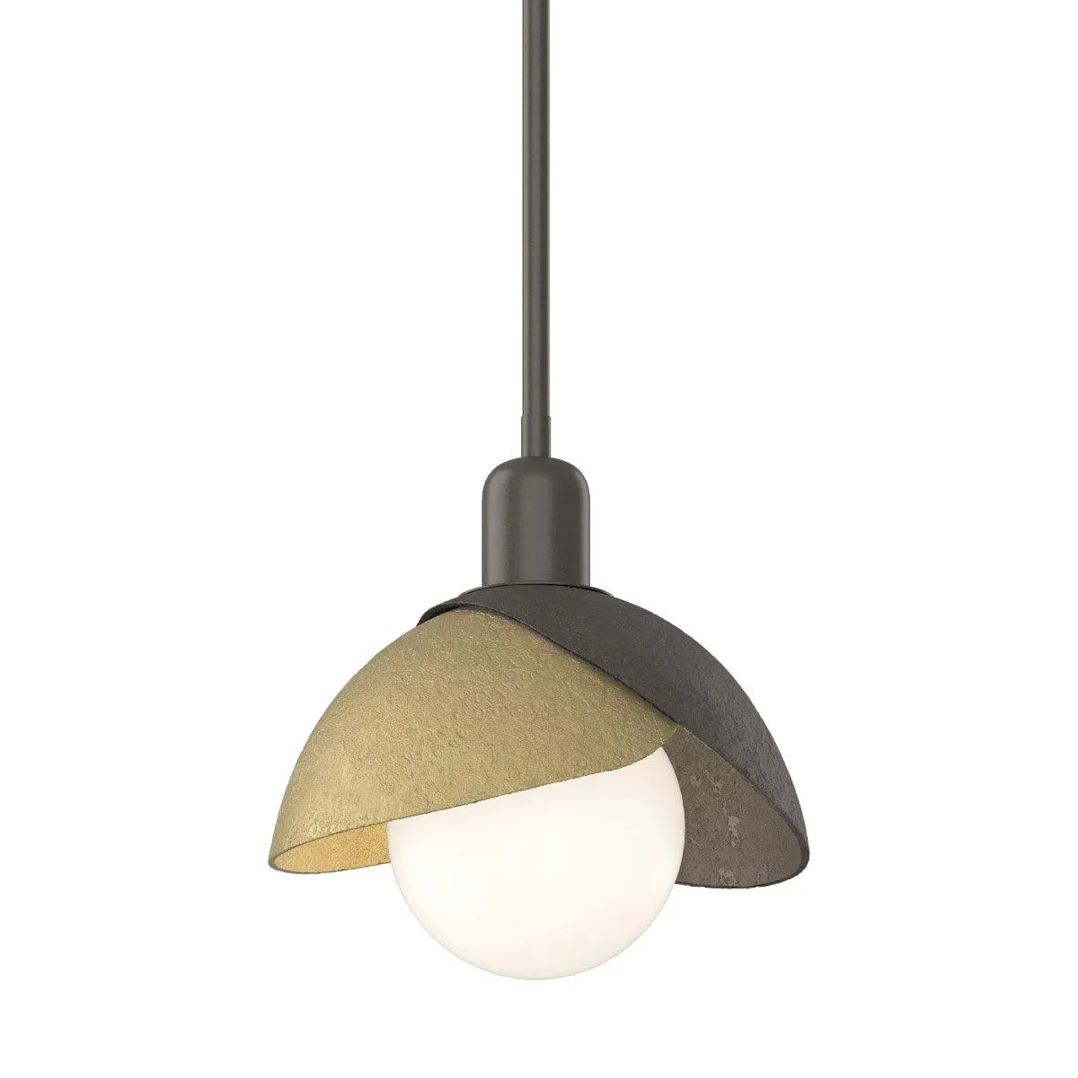 Brooklyn 9 in. Pendant Light Dark Smoke Finish