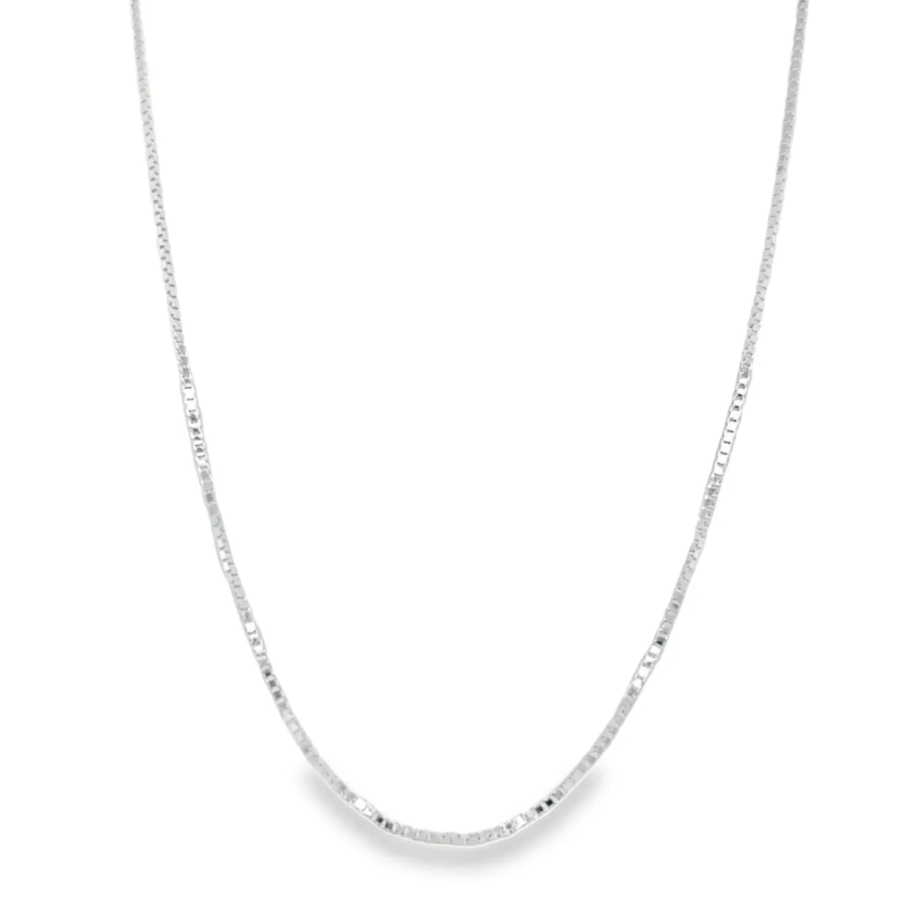 CA103 Box Chain Necklace 0.5mm