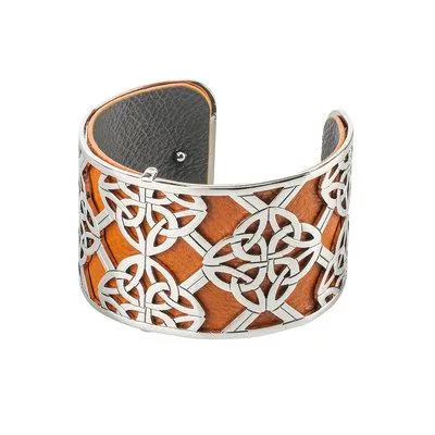 Celtic Knot Wide Cuff Bangles