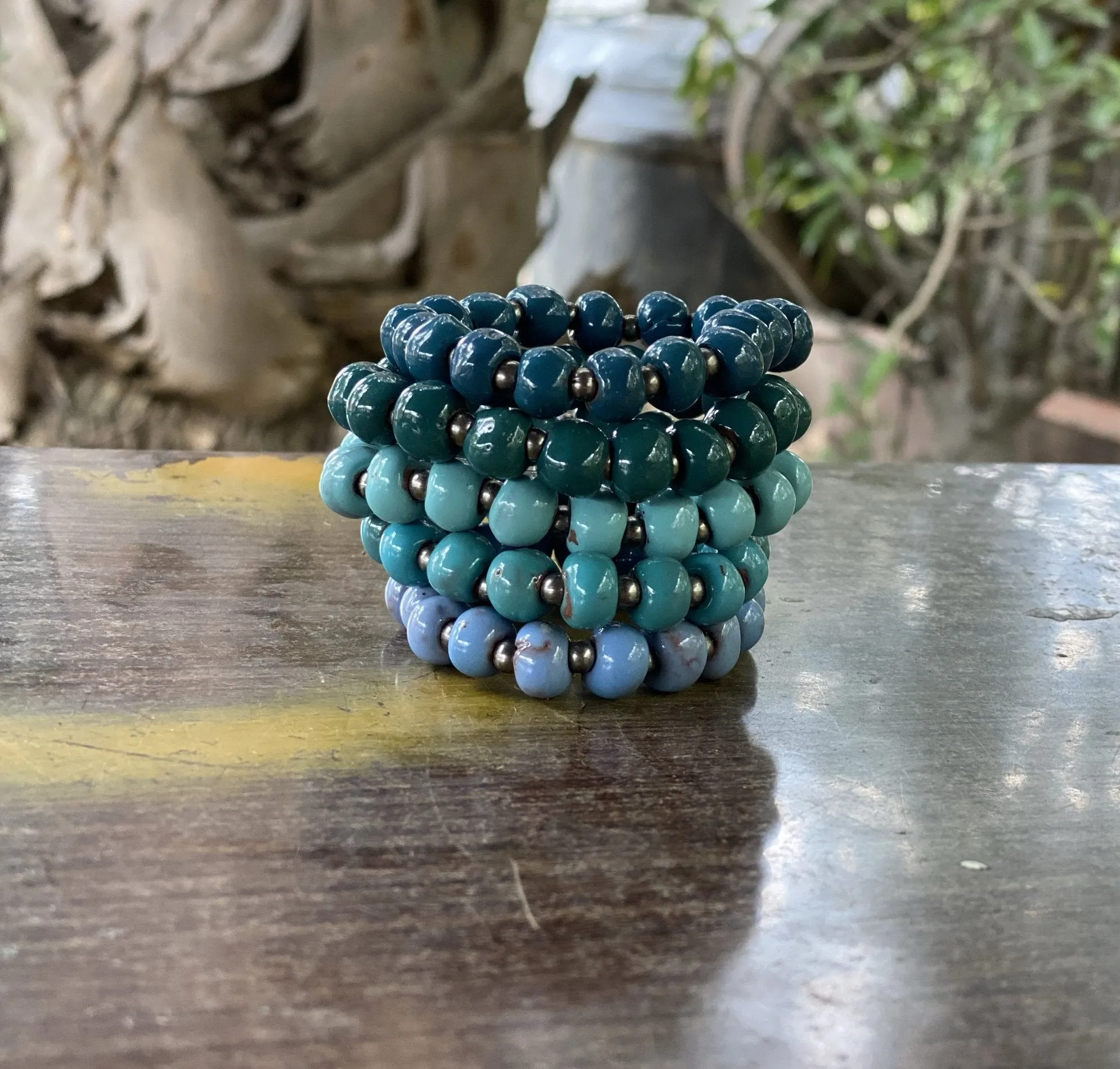 Ceramic Bead Bracelet Pack (set of 10)