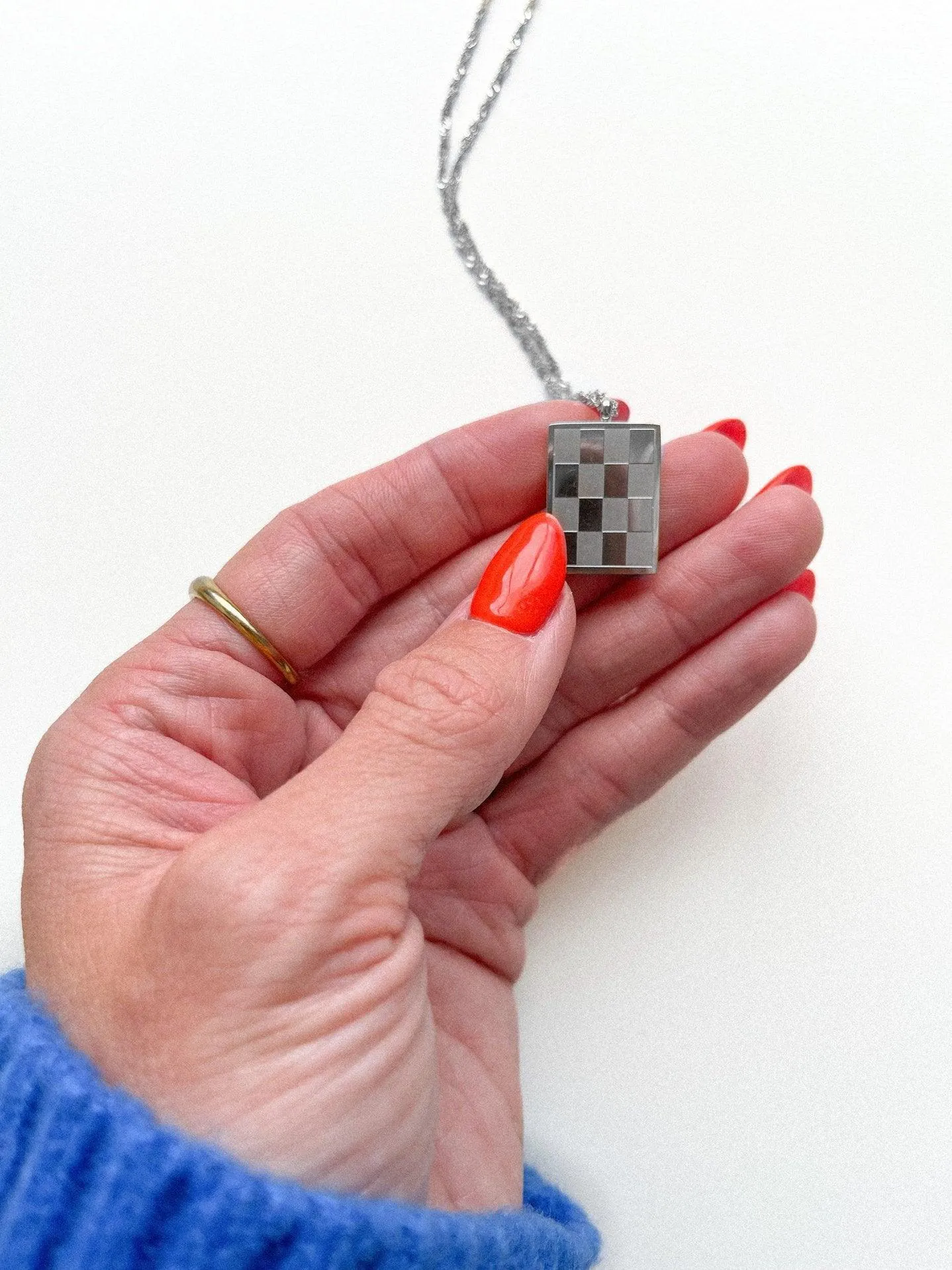 Checker Necklace