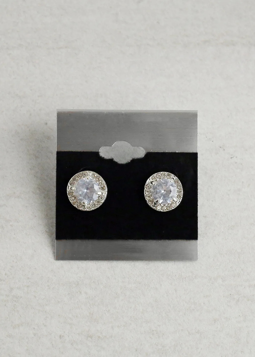 Dazzling Round Earrings