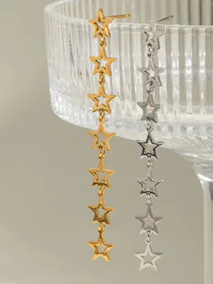 Dazzling Star Cutout Earrings: Elevate Your Style