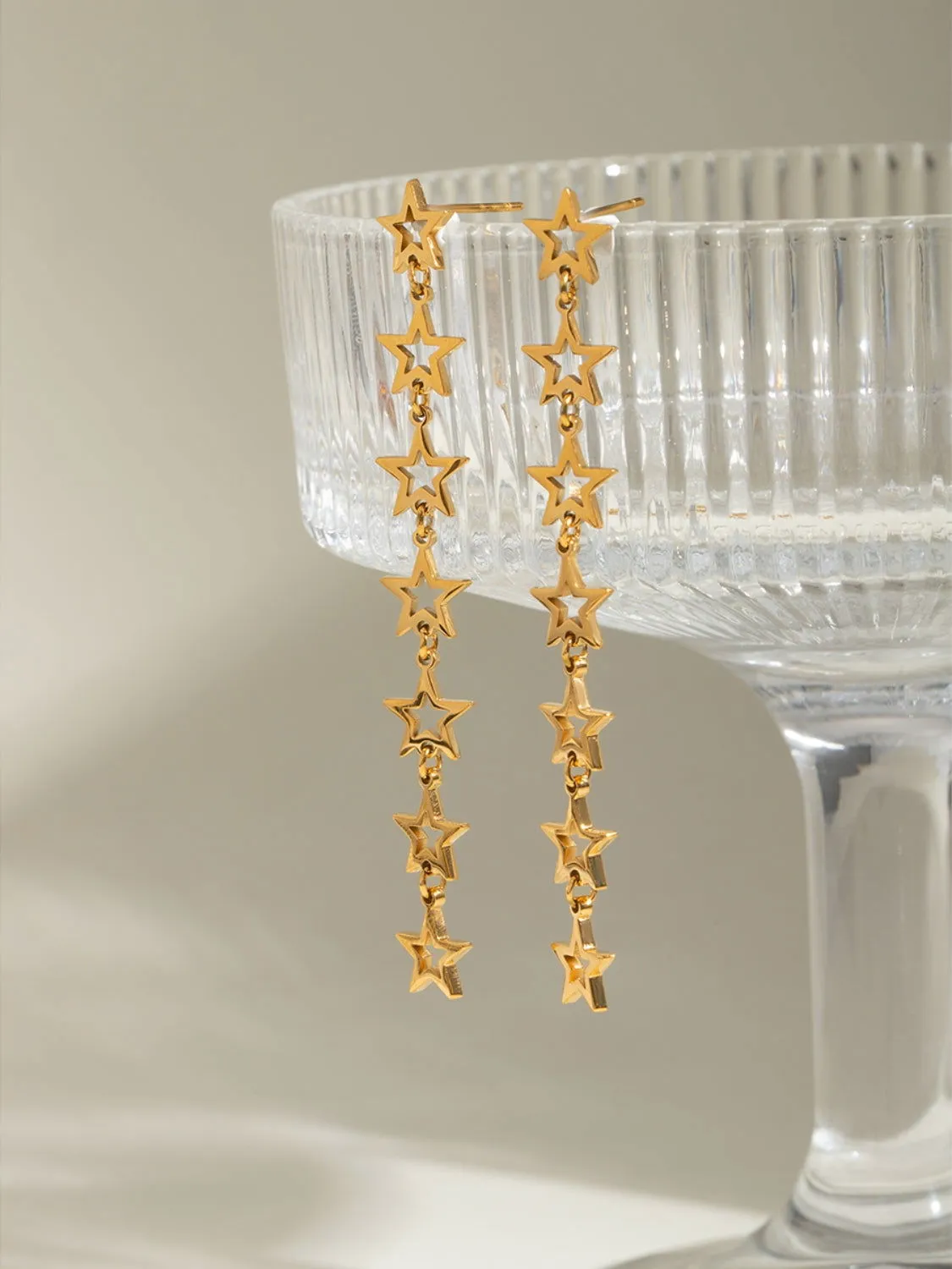 Dazzling Star Cutout Earrings: Elevate Your Style