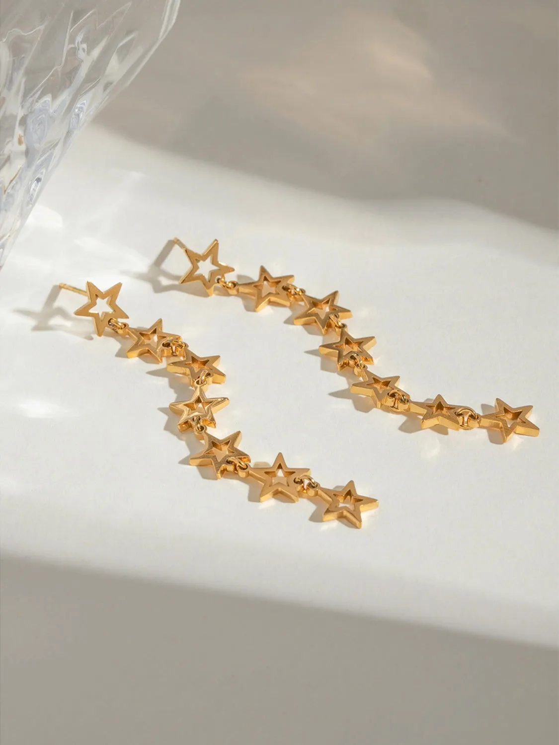 Dazzling Star Cutout Earrings: Elevate Your Style