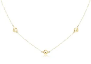 Enewton - Choker Simplicity Chain Gold - 6mm Bead - Gold