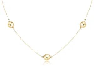 Enewton - Choker Simplicity Chain Gold - 8mm Bead - Gold