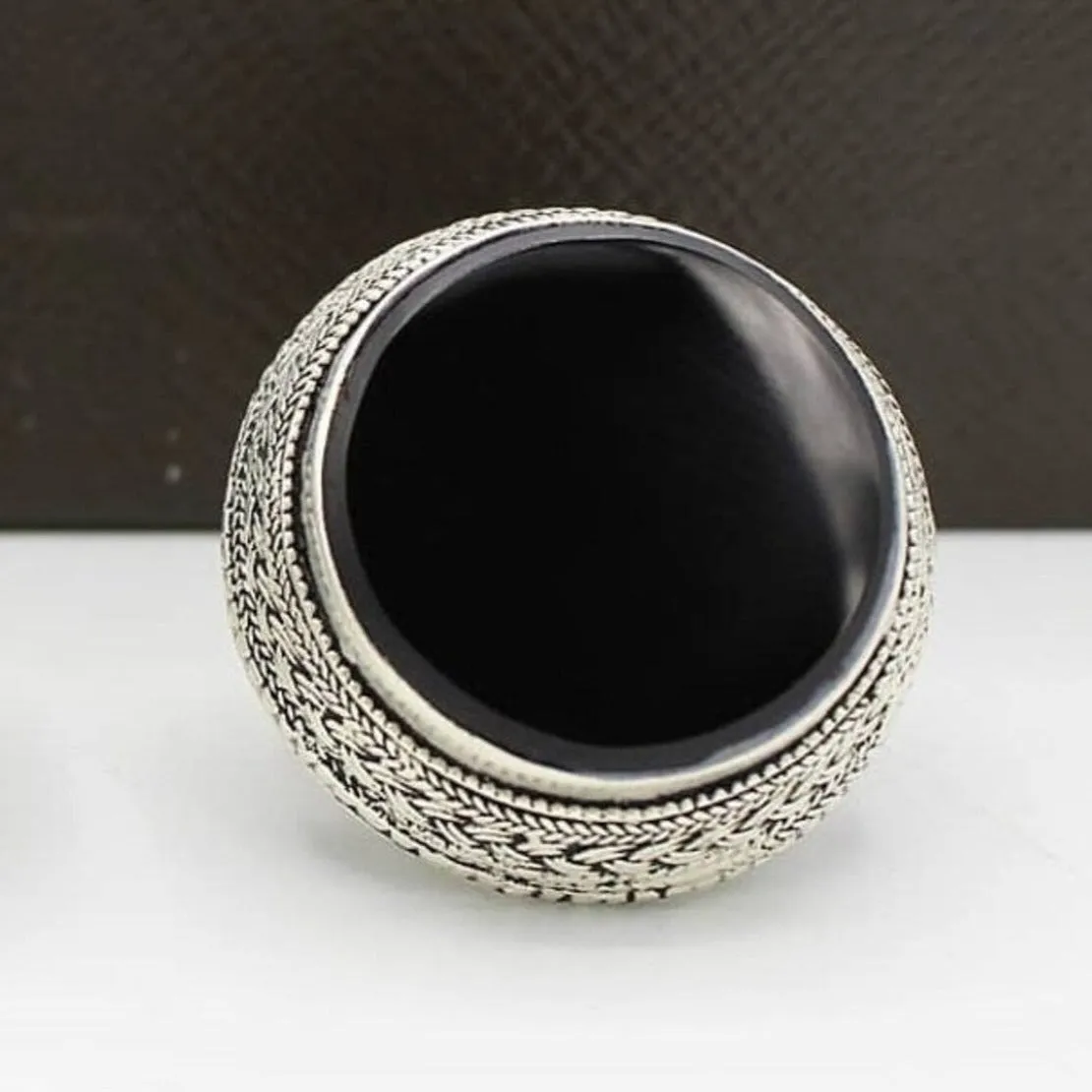 Ethnic Handmade Tribal Stone Ring