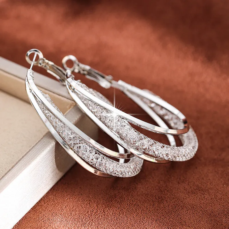 Fashionable All-matching Ins Style Earrings