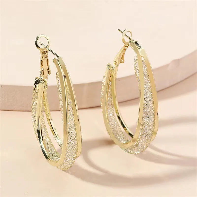 Fashionable All-matching Ins Style Earrings