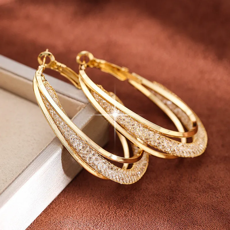 Fashionable All-matching Ins Style Earrings