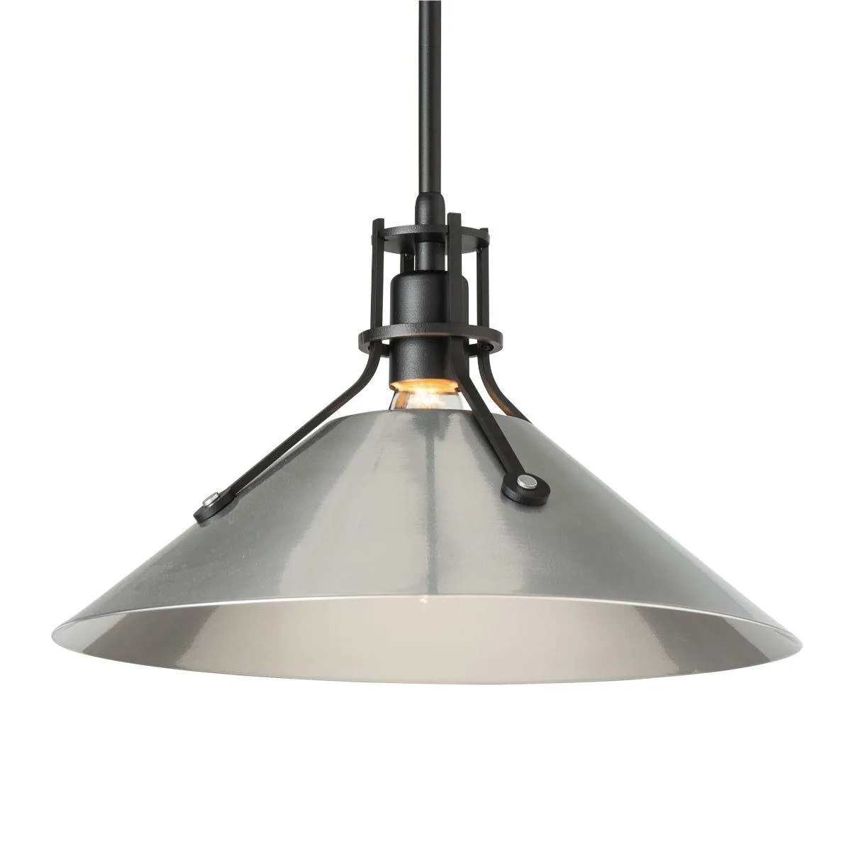 Henry 14 in. Pendant Light Bronze finish Steel shade