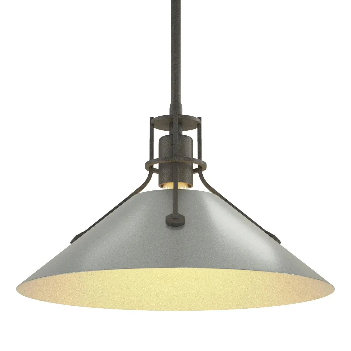 Henry 14 in. Pendant Light Natural Iron finish