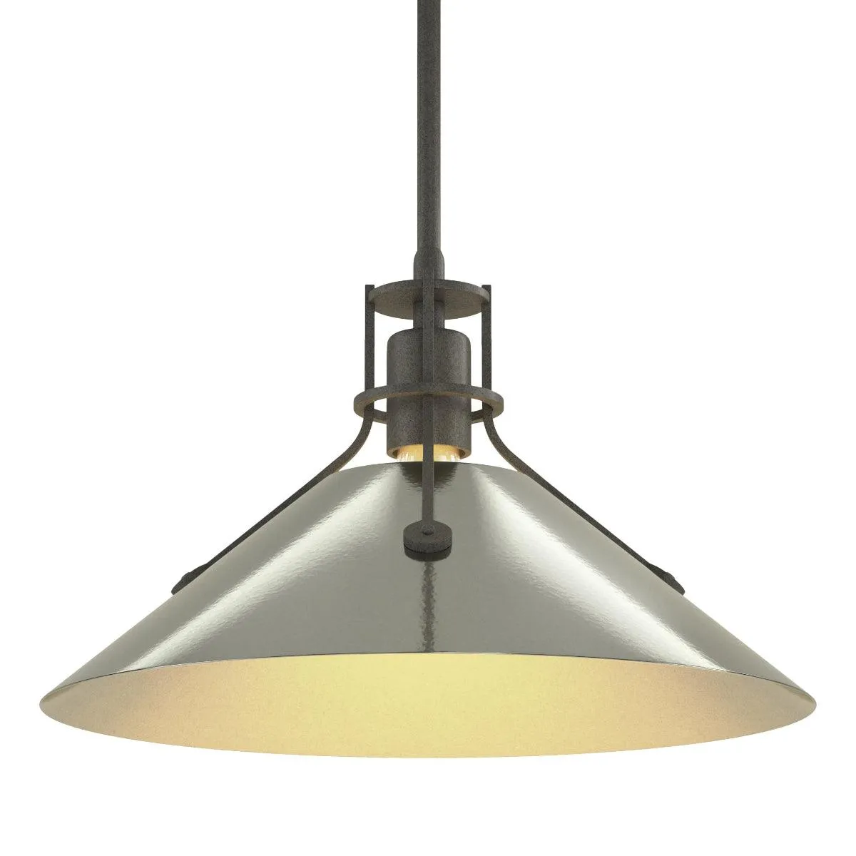 Henry 14 in. Pendant Light Natural Iron finish