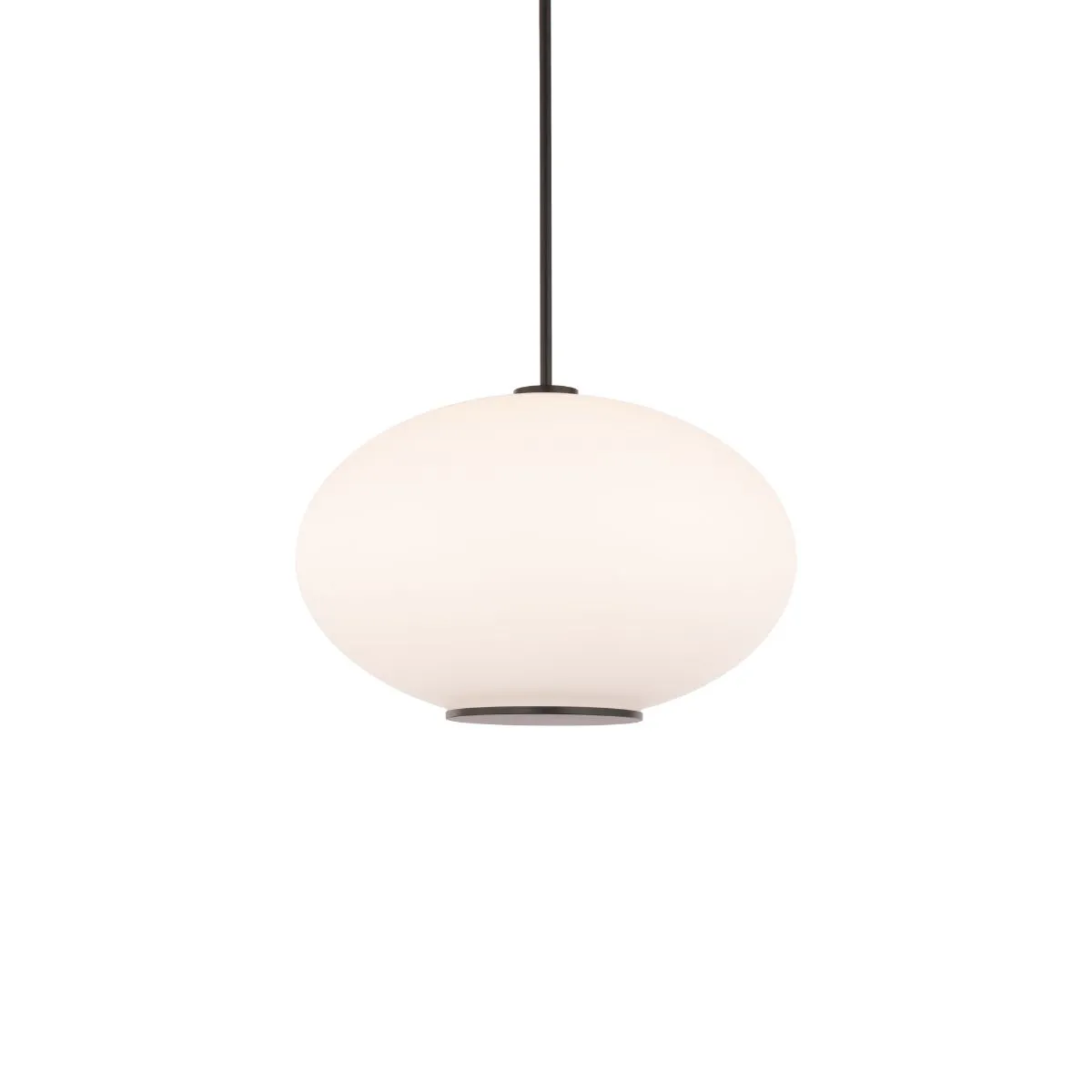 Illusion 16 in. LED Pendant Light 3500K Black finish