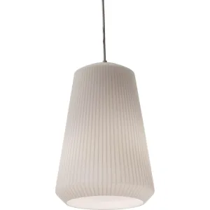 Isla 11 in. Pendant Light White Finish