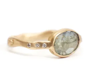 Kate Ring with Oval Sapphire