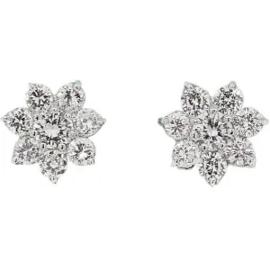 La Fleur Blanc Earrings