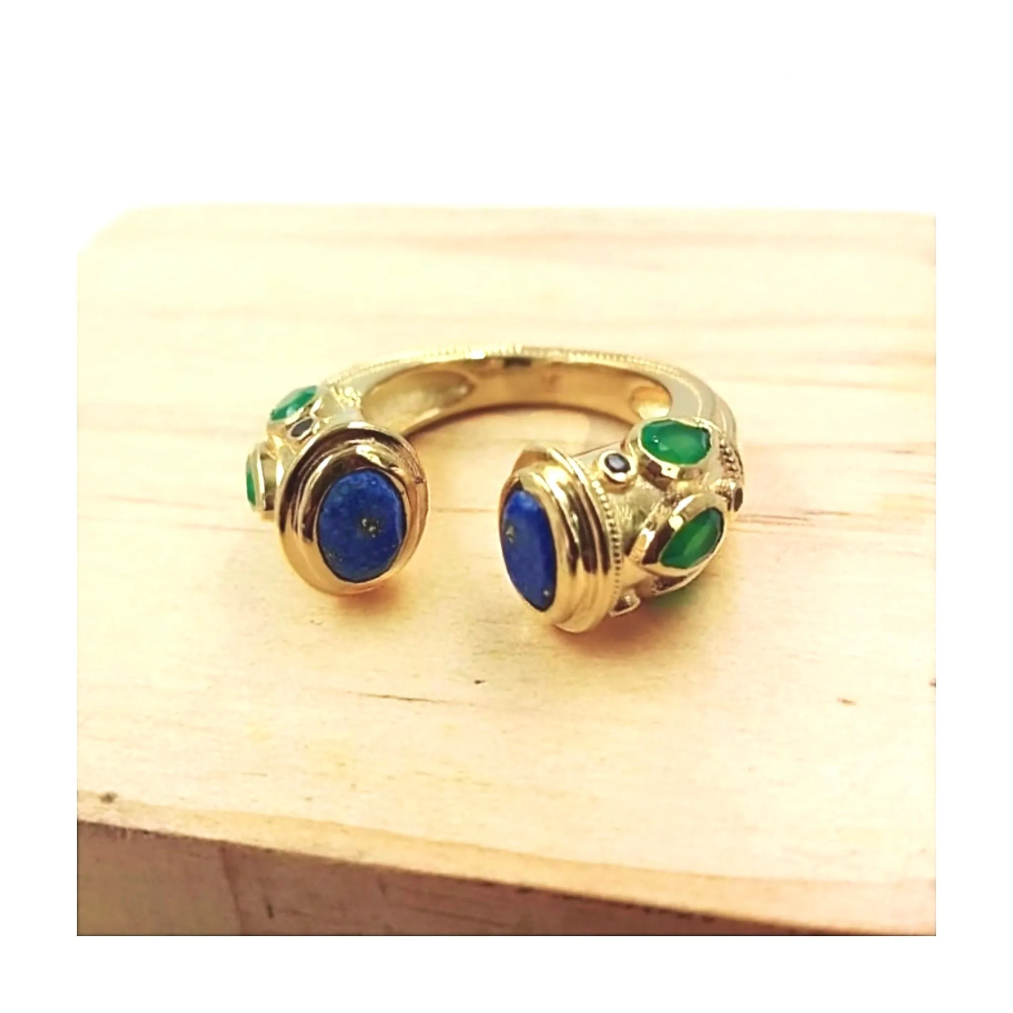 Lapis Taj Ring