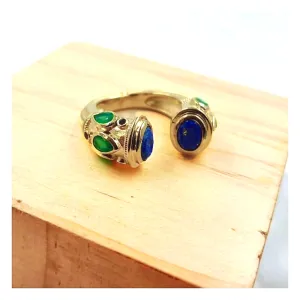 Lapis Taj Ring