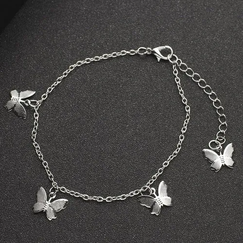 Leg Bracelets Silver Women | Bohemian Ankle Bracelet Silver - Bohemian