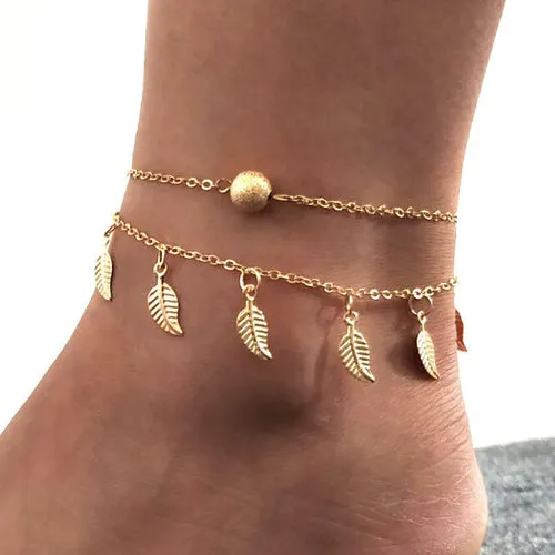 Leg Bracelets Silver Women | Bohemian Ankle Bracelet Silver - Bohemian