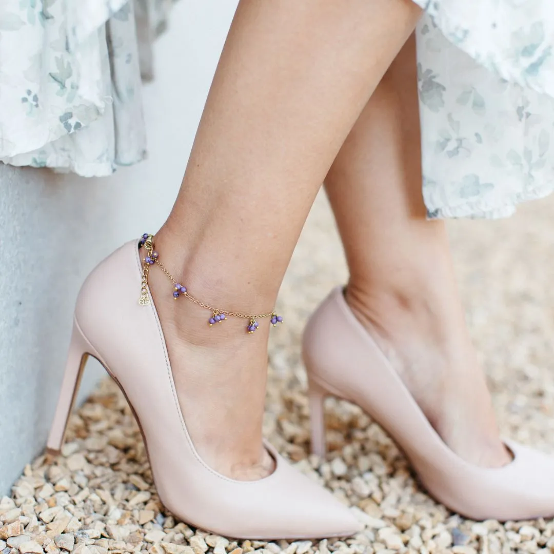 Luni Tassel Anklet