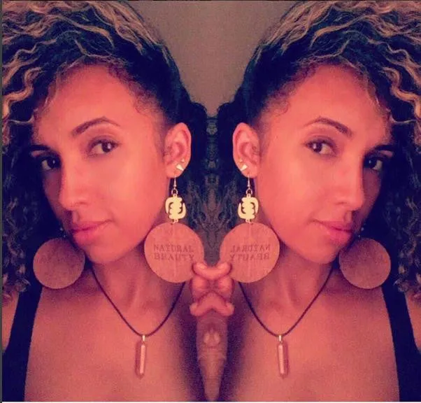 Natural Beauty earrings | Natural hair earrings | Afrocentric earrings | jewelry | accessories