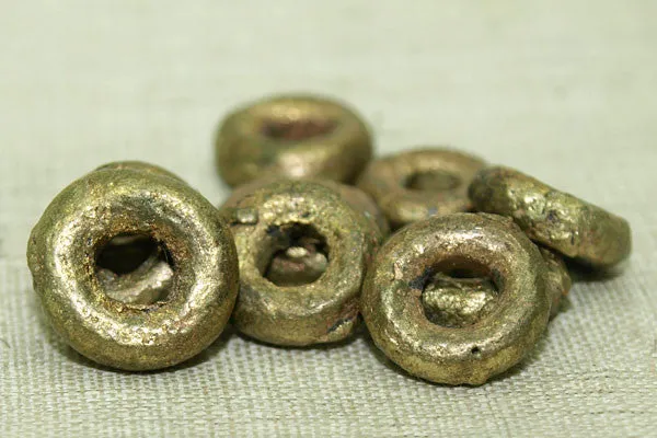 New Small Rough Brass Ring from Nigeria