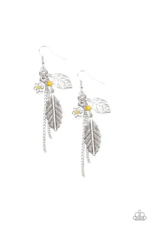 Paparazzi Earring ~ Western Whimsicality - Yellow