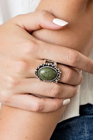 Paparazzi Ring ~ Desert Mine - Green