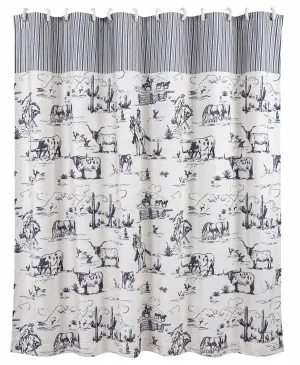 Ranch Life Shower Curtain