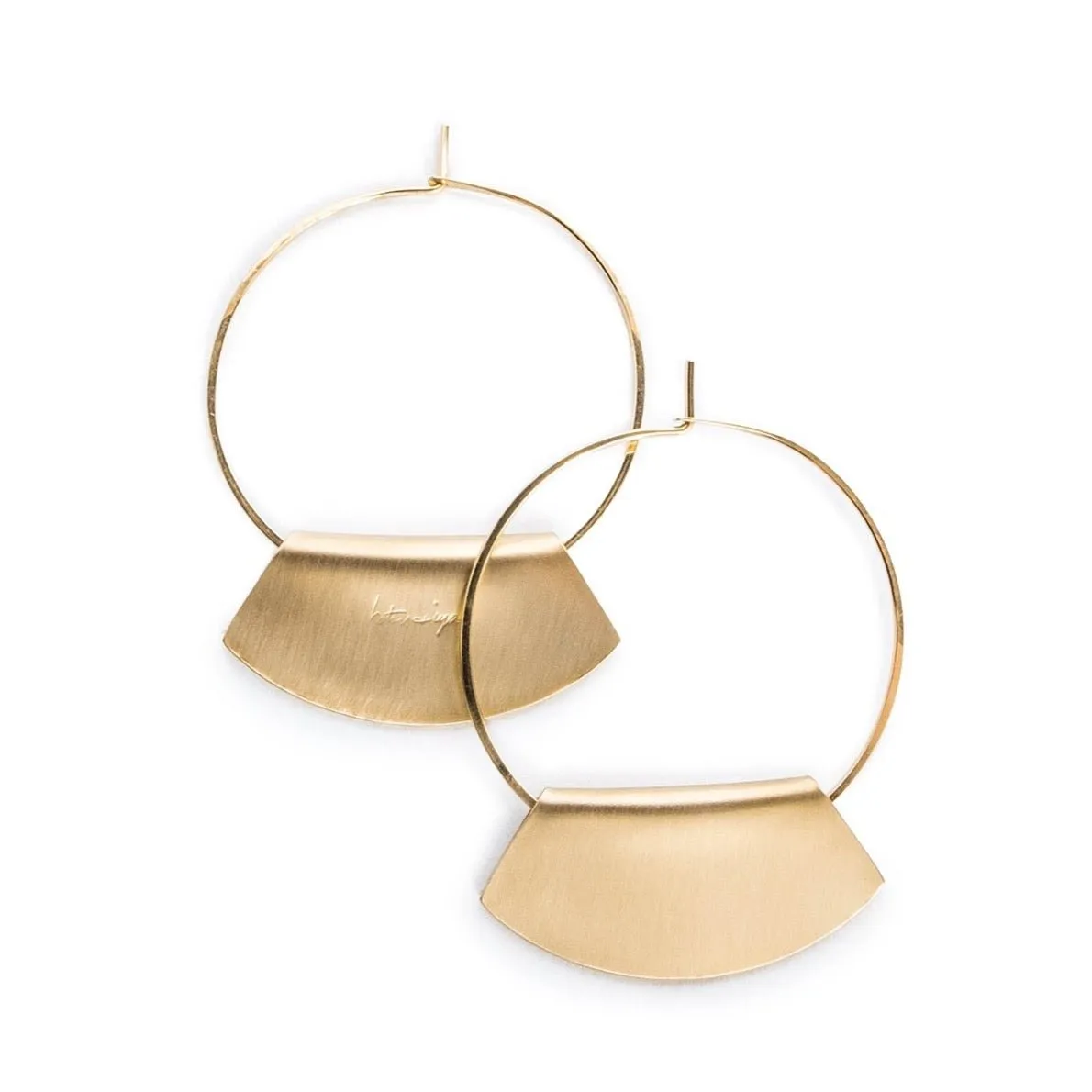 Recast Novi hoop earrings