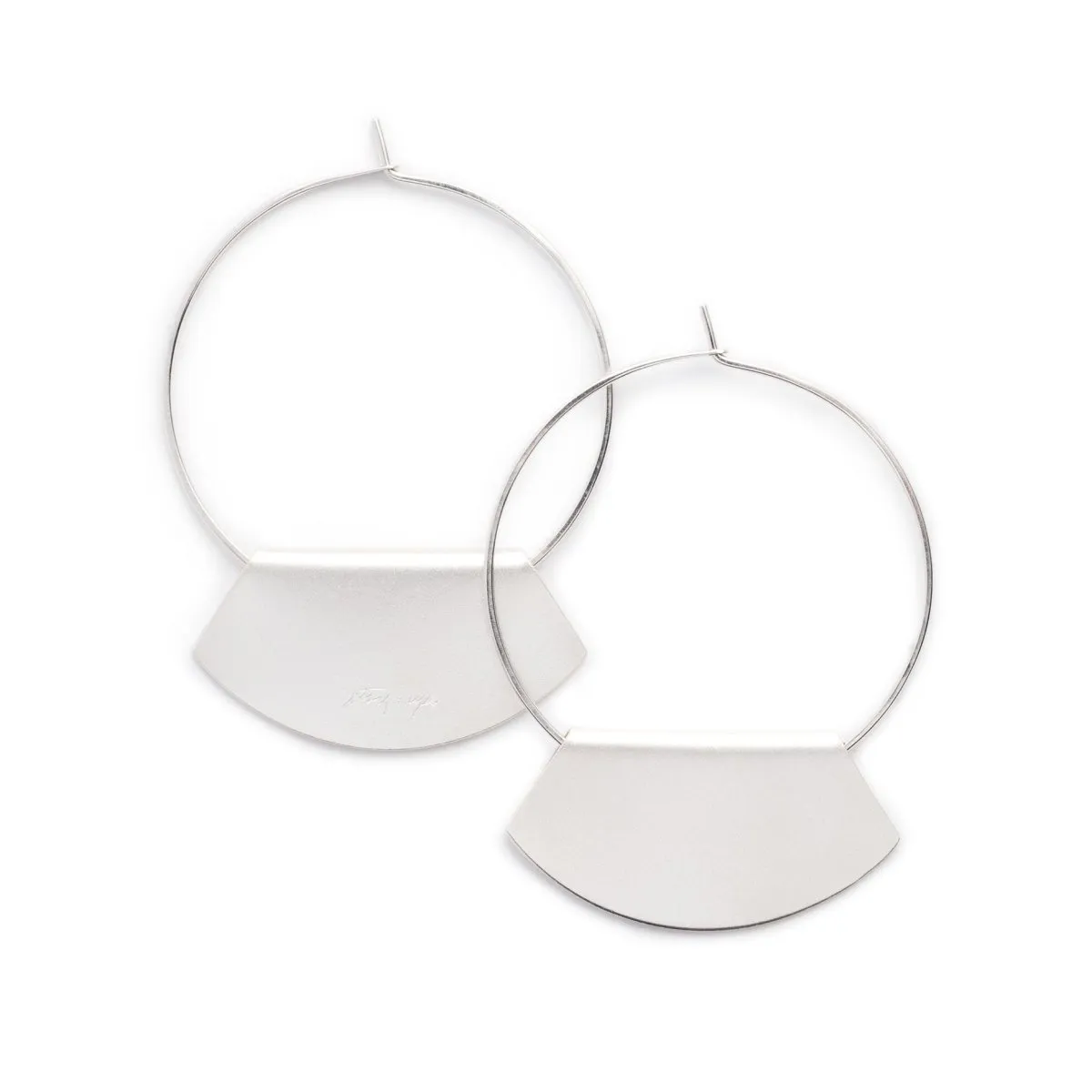 Recast Novi hoop earrings