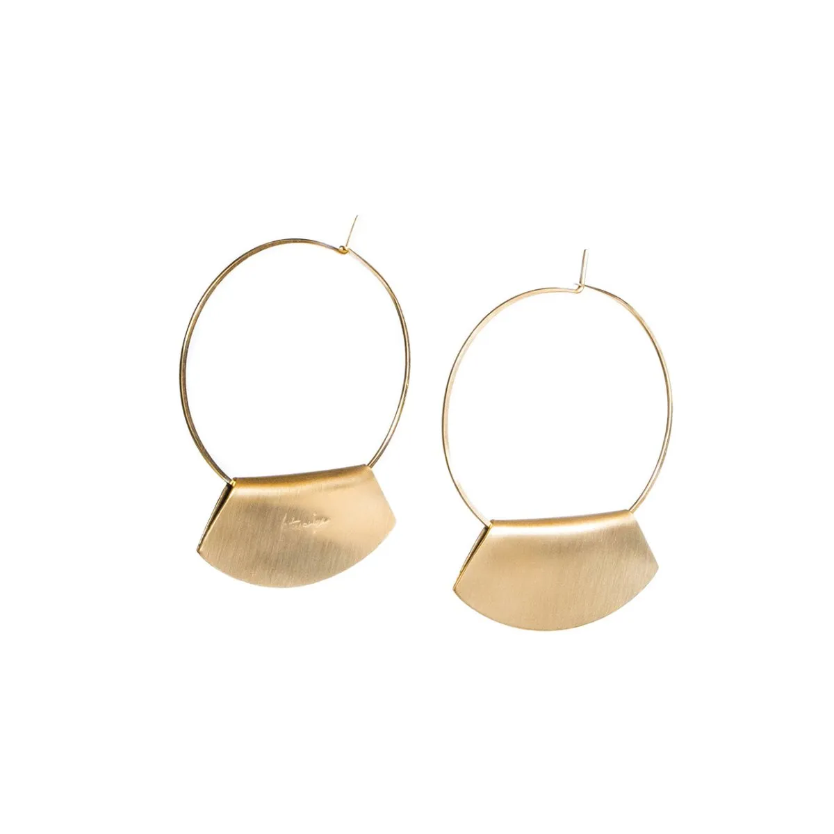 Recast Novi hoop earrings