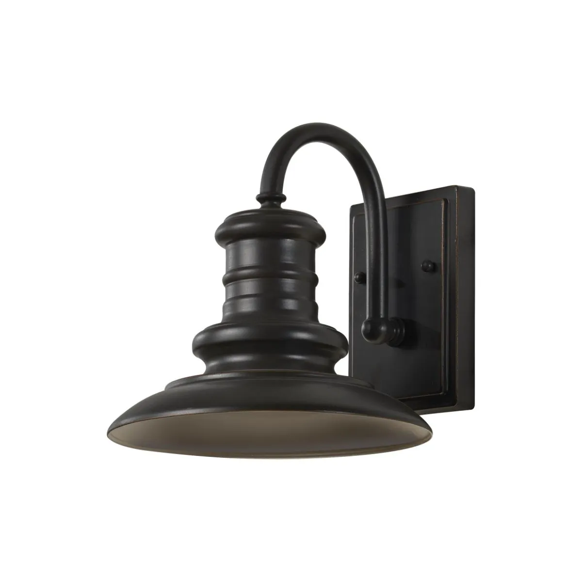 Redding Station 10 In. LED Outdoor Wall Sconce Bronze Finish