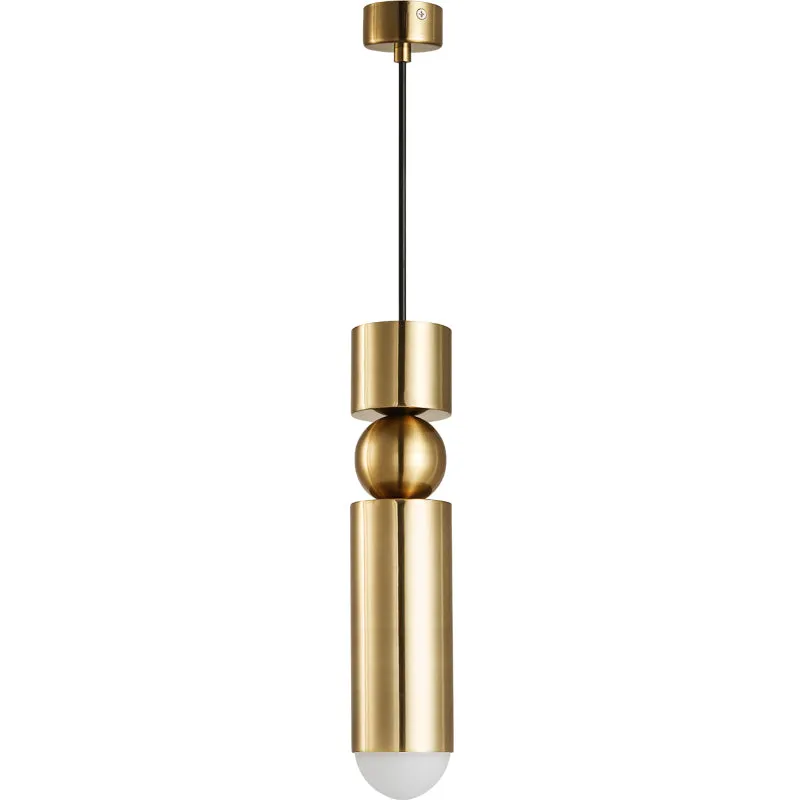 Retro Modern Brass Pendant Light