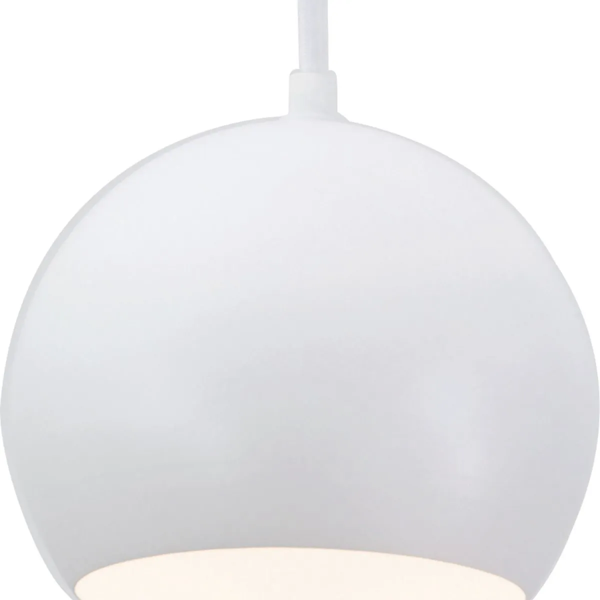 Roxy 8 in. Pendant Light White Finish