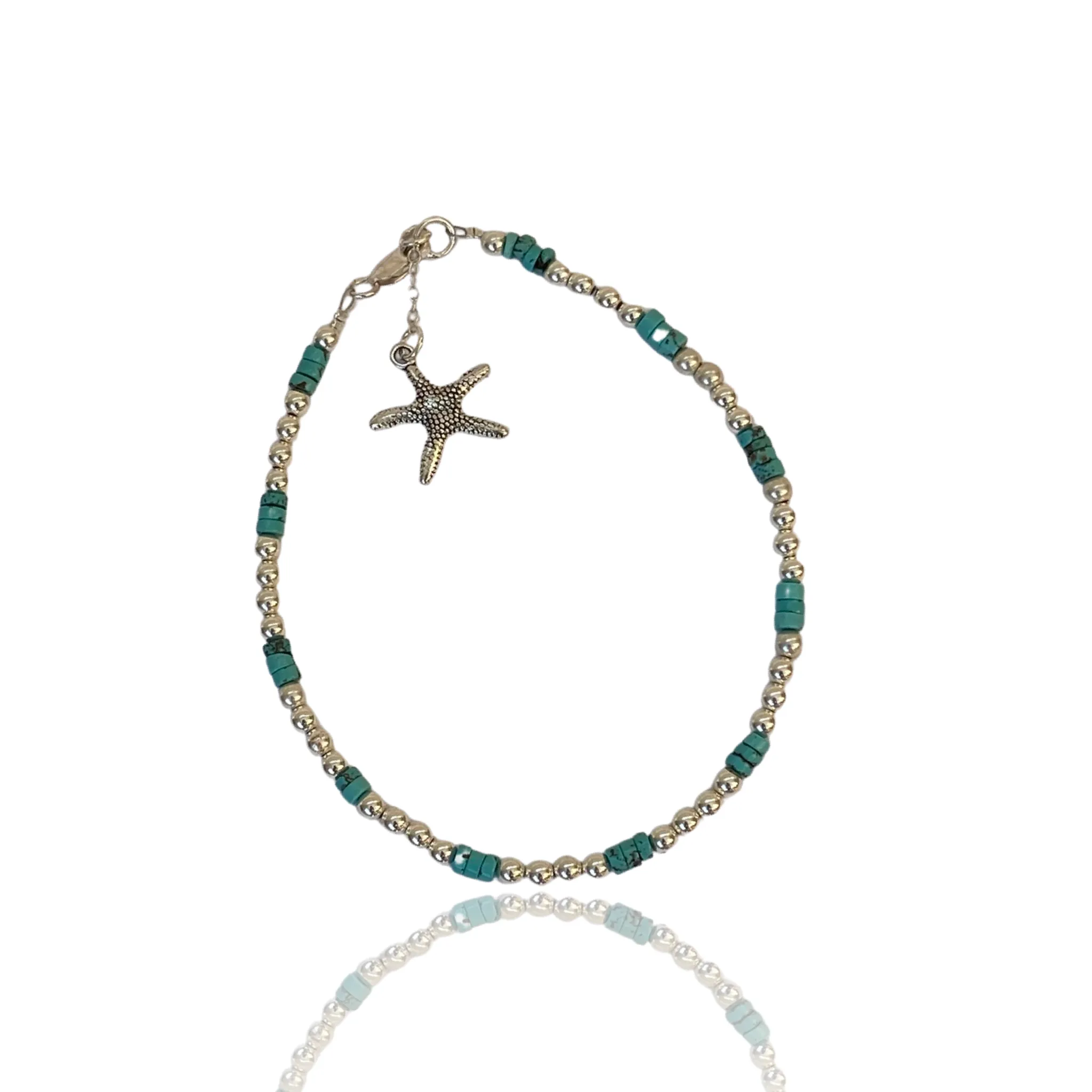 Sea breeze Turquoise Anklet