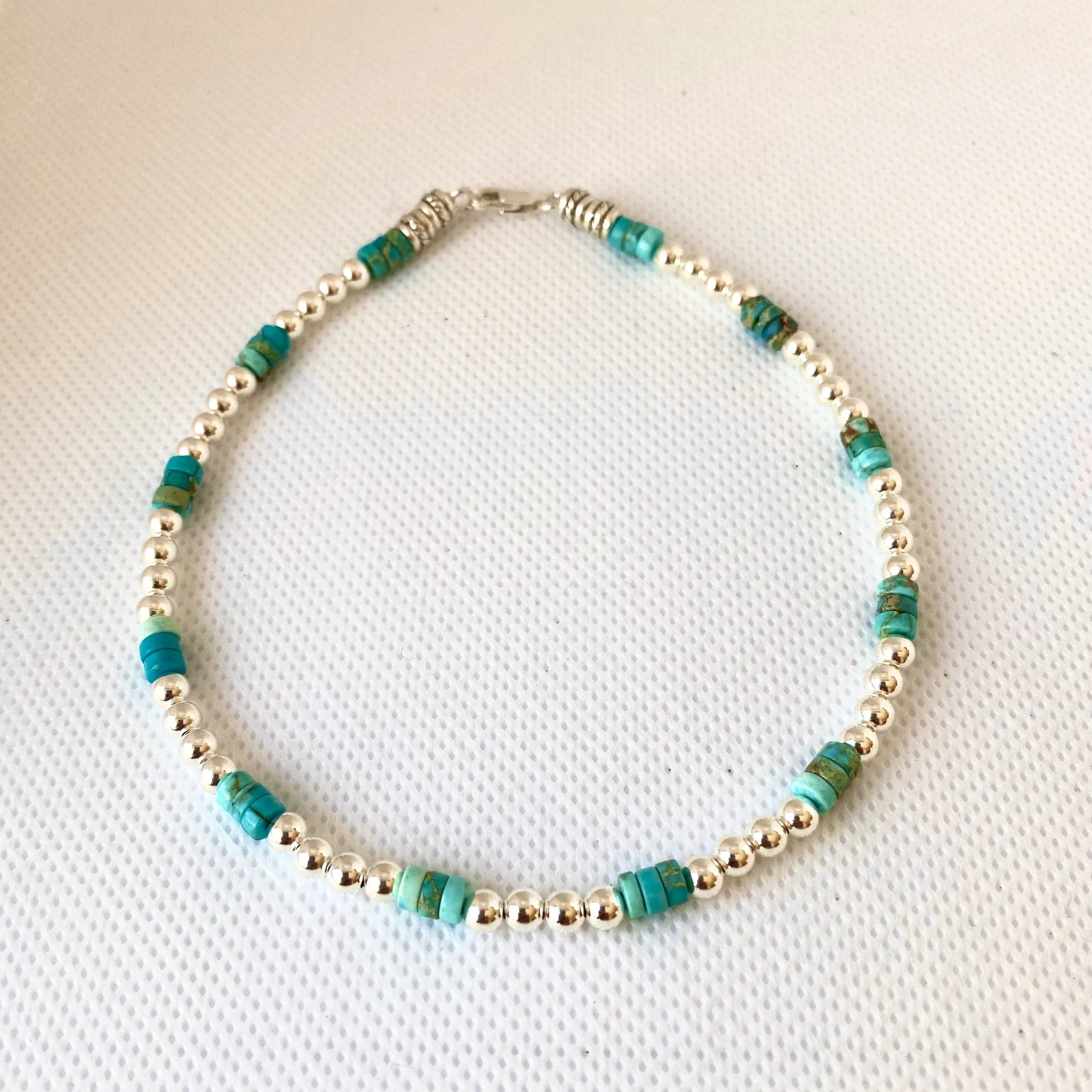 Sea breeze Turquoise Anklet