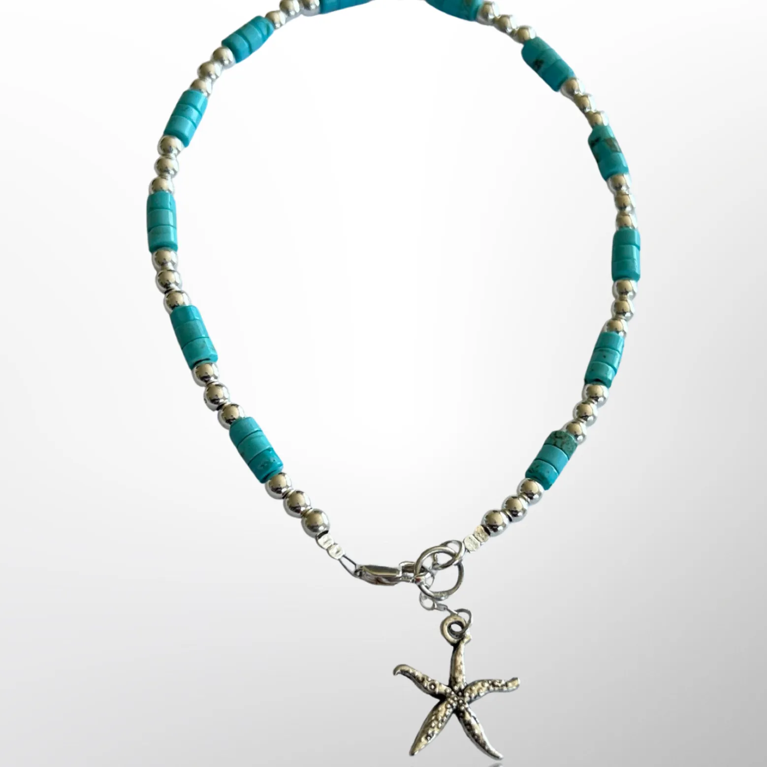 Sea breeze Turquoise Anklet