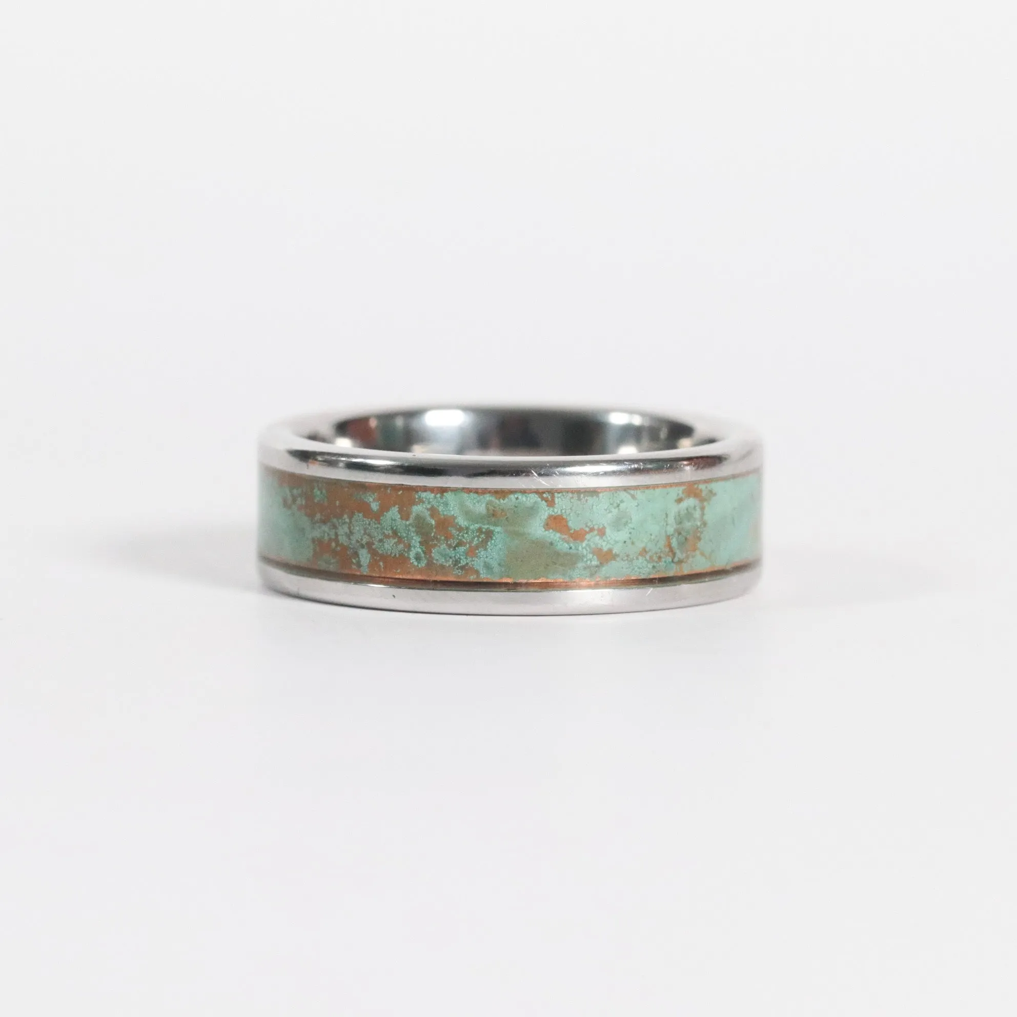 Serinium with Rustic Copper Inlay